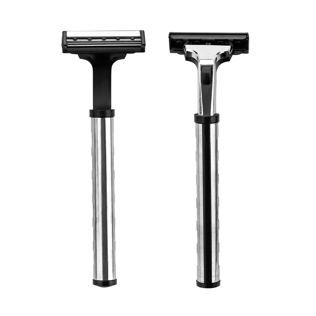 CX-T36 tay cầm kim loại có thể thay thế được dao cạo đầu cho nam giới